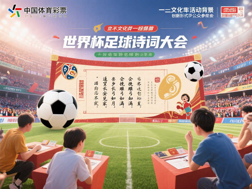 体彩创新融合:世界杯足球遇上传统诗词盛会 体彩创新融合:世界杯足球遇上传统诗词盛会